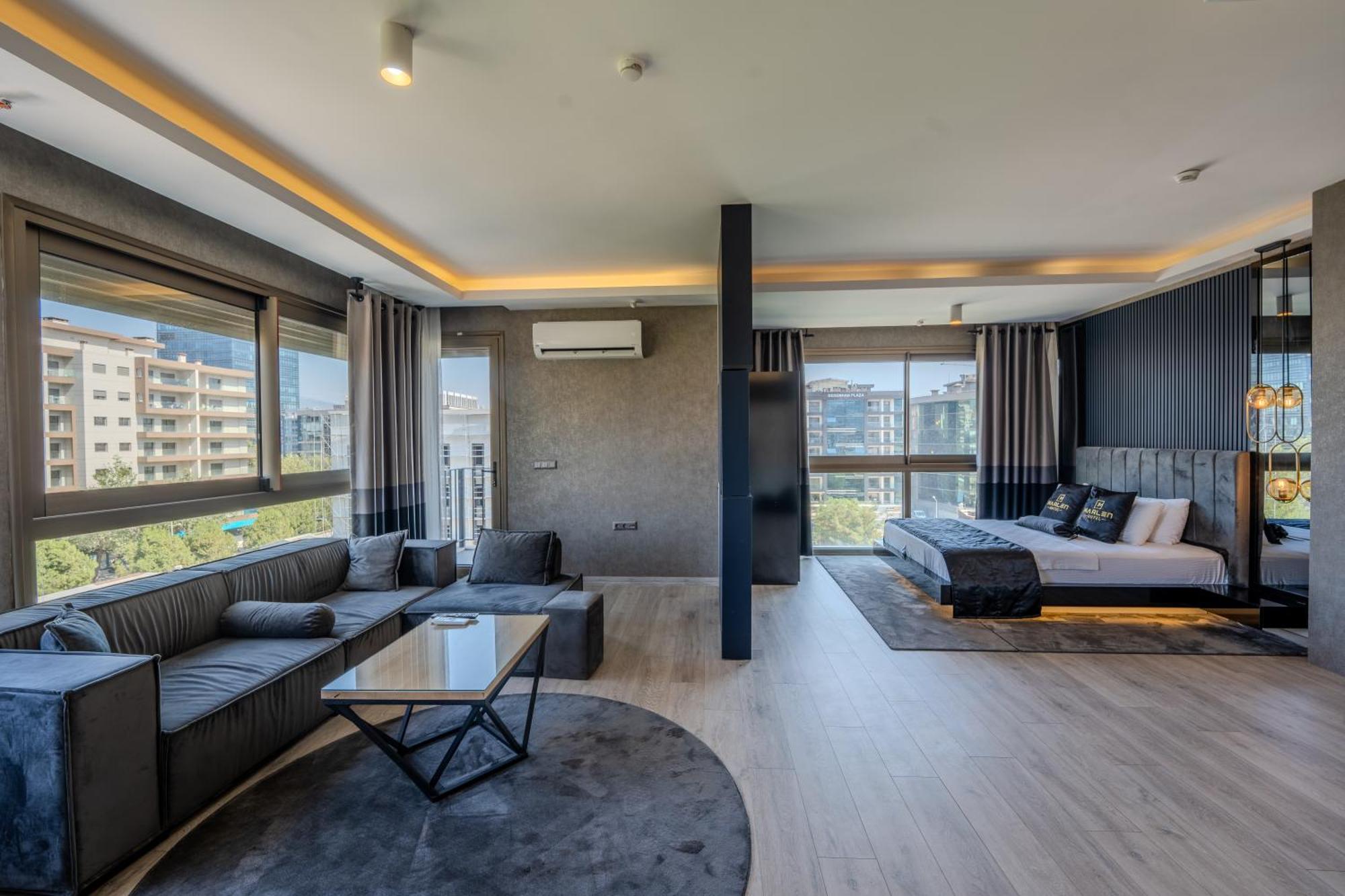 Marlen Hotel Bayrakli Izmir Exteriör bild