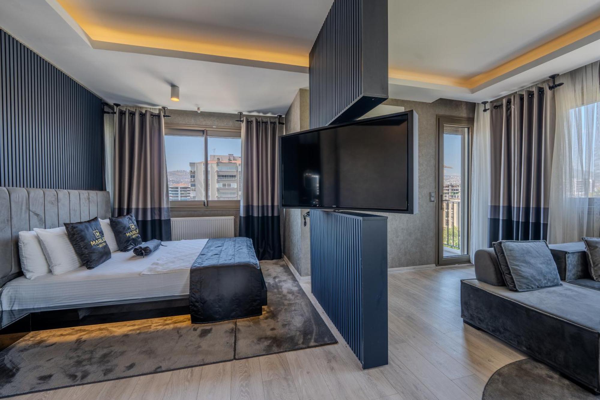 Marlen Hotel Bayrakli Izmir Exteriör bild