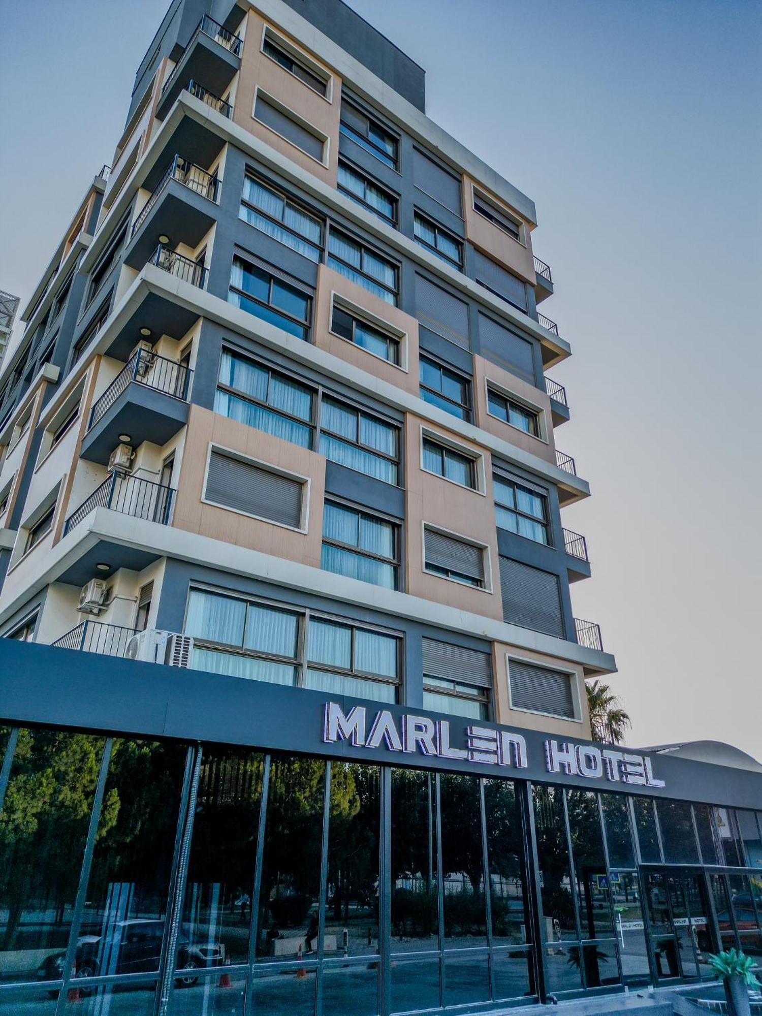 Marlen Hotel Bayrakli Izmir Exteriör bild